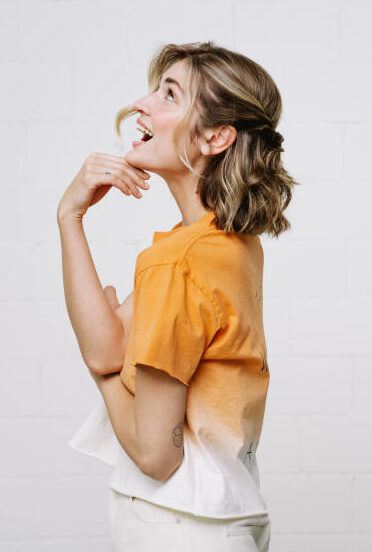 Styled hair at Peter Tigani & Co.
